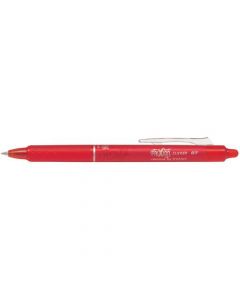 PILOT FRIXION CLICKER ROLLERBALL PEN RETRACTABLE ERASABLE 0.7 TIP 0.35MM LINE RED REF 229101202 [PACK 12]