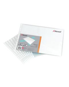 REXEL NYREX TOP OPENING POCKETS OBLONG A3 (PACK OF 10 POCKETS) 11440