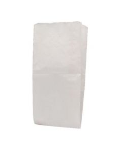 PAPER BAG 152X228X317MM WHITE (PACK OF 1000) 201128