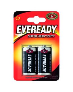 EVEREADY SUPER HEAVY DUTY C BATTERIES (PACK OF 2) R14B2UP