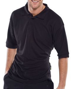 BEESWIFT POLO SHIRT BLACK 2XL (PACK OF 1)