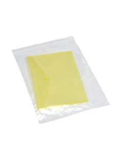 GRIP SEAL POLYTHENE BAGS RESEALABLE PLAIN 40 MICRON 330X450MM [PACK 1000]
