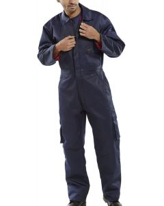BEESWIFT QUILTED BOILERSUIT NAVY BLUE 36 (PACK OF 1)