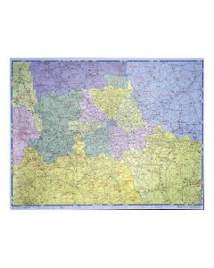 MAP MARKETING A-Z POSTCODE MAP OF GREATER LONDON GLPC