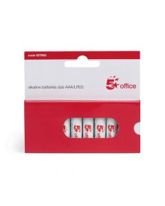 5 STAR OFFICE BATTERIES AAA [PACK 10]