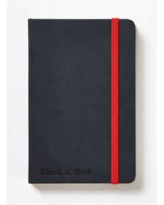 BLACK N' RED CASEBOUND HARDBACK NOTEBOOK A6 BLACK 400033672 (PACK OF 1)