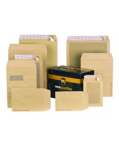 NEW GUARDIAN C4 ENVELOPES BOARD BACK MANILLA (PACK OF 125) H26326