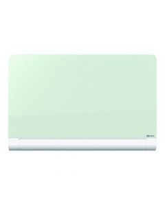 NOBO WIDESCREEN ROUNDED GLASS WHITEBOARD 45 INCH WHITE 1905191