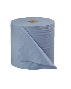 2WORK 2-PLY FORECOURT ROLL 400M BLUE (PACK OF 2) CT34137