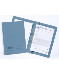EXACOMPTA GUILDHALL TRANSFER SPIRAL FILE 315GSM FOOLSCAP BLUE (PACK OF 50 FILES) 348-BLU