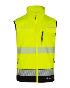 BEESWIFT DELTIC HI-VIS GILET TWO-TONE  SATURN YELLOW N 4XL (PACK OF 1)