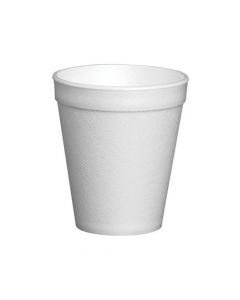 CUP INSULATED FOAM EPS POLYSTYRENE 7OZ 207ML WHITE REF 7LX6 [PACK OF 25 CUPS]