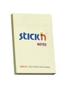 VALUE STICKY NOTES 76X51MM YELLOW  (PACK OF 12)