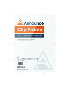 ANNOUNCE METAL CLIP FRAME A1 PHT00131 (PACK OF 1)