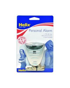 HELIX PERSONAL ATTACK ALARM WITH TORCH SILVER PS2070