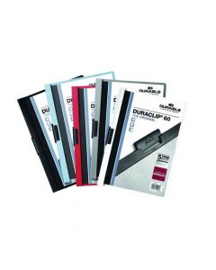 DURABLE 6MM DURACLIP FILE A4 ASSORTED (PACK OF 25 FILES) 2209/00