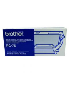 BROTHER THERMAL TRANSFER RIBBON INK FILM BLACK PC75