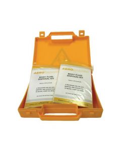 BODY FLUID SPILLAGE KIT FOR SAFE DISPOSAL YELLOW CASE 20217-9