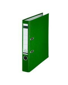 LEITZ MINI ARCH FILE POLYPROPYLENE A4 52MM GREEN (PACK OF 10 FILES) 101555