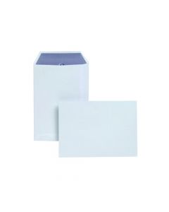 PLUS FABRIC C5 ENVELOPES SELF SEAL 120GSM WHITE (PACK OF 250) D23770