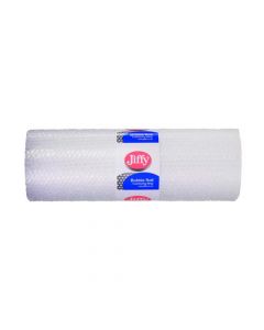 JIFFY BUBBLE FILM ROLL 500MMX10M CLEAR (HARD WEARING AND RELIABLE) BROC37737 (PACK OF 1)