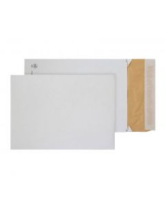 Q-CONNECT PADDED GUSSET ENVELOPES E4 400X280X50MM PEEL AND SEAL WHITE (PACK OF 100) KF3533