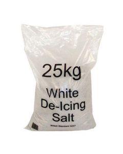 WINTER DE-ICING SALT BAG 25KG HIGH PURITY (COMPLIES TO BS 3247 STANDARD) 374674 (PACK OF 1)