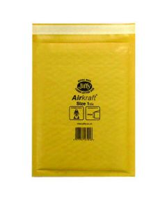 JIFFY AIRKRAFT BAG SIZE 1 170X245MM GOLD GO-1 (PACK OF 10) MMUL04603