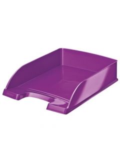 LEITZ WOW LETTER TRAY PURPLE REF 52260062  (PACK OF 1)