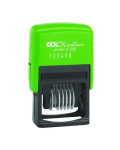 COLOP S226 GREEN LINE NUMBERING STAMP GLS226 (PACK OF 1)
