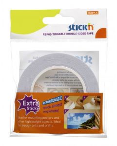 STICK N DOUBLE SIDED TAPE 25MM X 12M (PACK OF 6)