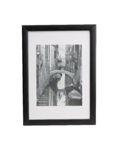 TPAC PHOTO BLACK WOOD NON-GLASS FRAME A4 PAWFA4B-BLK (PACK OF 1)