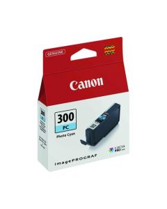 CANON PFI-300 PRO SERIES PHOTO CYAN INK TANK 4197C001