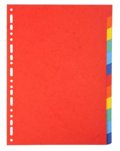 FOREVER BRIGHT A4 DIVIDERS 12 PART