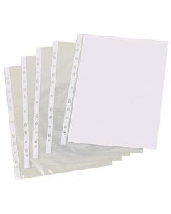 A4 PUNCHED POCKETS (PACK OF 500 POCKETS) PM22312