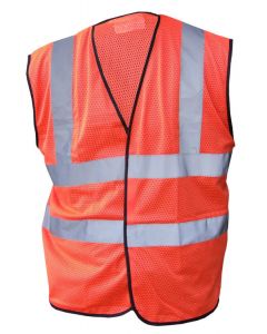BEESWIFT HIGH VISIBILITY  MESH VEST ORANGE XS (PACK OF 1)