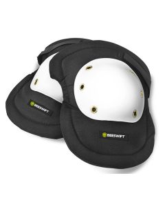BEESWIFT RIVETED CAP KNEE PADS WHITE / BLACK  (PACK OF 1)
