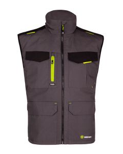 BEESWIFT FLEX WORKWEAR GILET TWO-TONE  GREY BLACK S (PACK OF 1)
