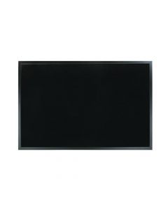 BI-OFFICE SOFTOUCH SURFACE NOTICEBOARD 900X600MM BLACK FB0736169