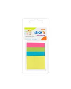 NEON COLOURED INDEX NOTES . 40 SHEETS PER PAD (PACKED IN 12'S)