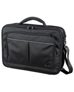 Lightpak Executive Laptop Bag Padded Multi-section Nylon Capacity 17in Black Ref 46029