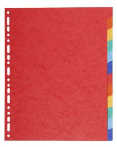 FOREVER VIVID A4 DIVIDERS 12 PART