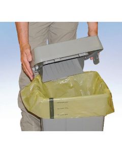 CLINICAL WASTE SACK FOR LANDFILL MEDIUM DUTY YELLOW (PACK OF 250) FAYB/5
