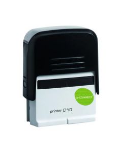Q-CONNECT VOUCHER FOR CUSTOM SELF-INKING STAMP 57 X 20MM KF02112