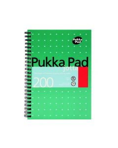 PUKKA PAD RULED WIREBOUND METALLIC JOTTA NOTEBOOK 200 PAGES A5 (PACK OF 3) JM021