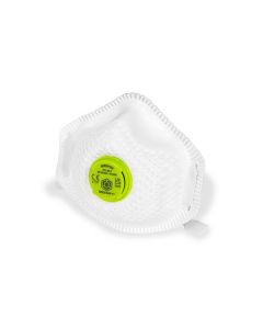 BEESWIFT P2 VENTED MESH CUP MASK WHITE   (PACK OF 10)