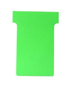 NOBO T-CARD SIZE 2 48 X 85MM LIGHT GREEN (PACK OF 100) 32938902