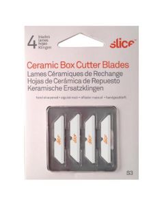 SLICE BLADES FOR BOX CUTTERS 34MM (PACK OF 4) 10404