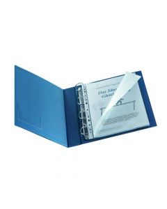 Q-CONNECT PUNCHED POCKET POLYPROPYLENE TOP AND LEFT SIDE OPENING A4 (PACK OF 25 POCKETS) KF00714