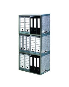 BANKERS BOX SYSTEM STAX FILE STORE (PACK OF 5) 01850